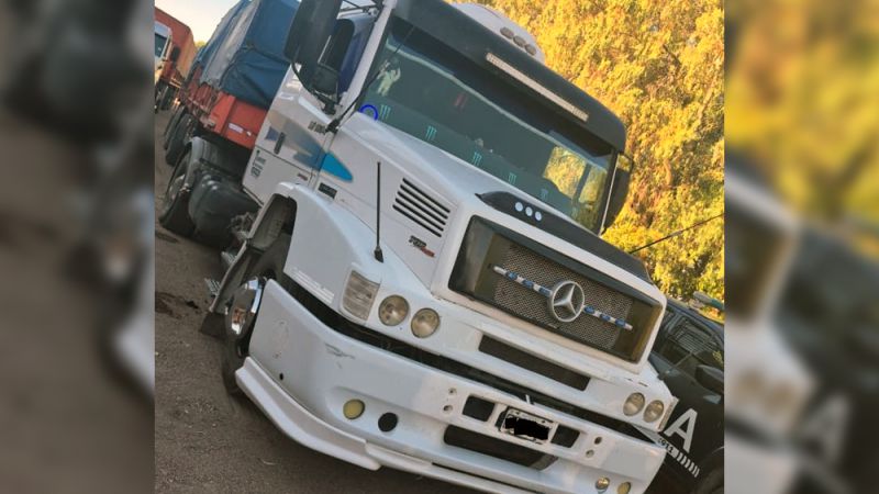 Camionero profesional quedó detenido por conducir en estado de ebriedad