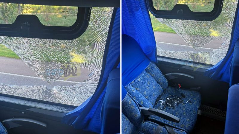 Una sanrafaelina resultó lesionada cuando apedrearon un micro de Buttini