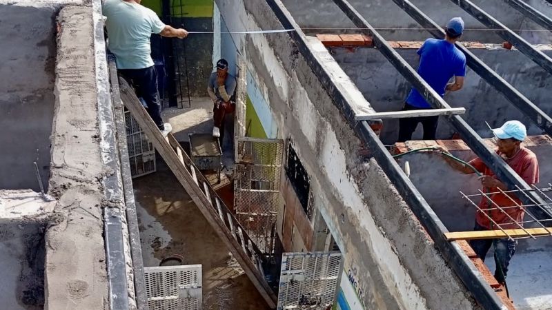 Presos en San Rafael trabajan para reacondicionar la Cárcel