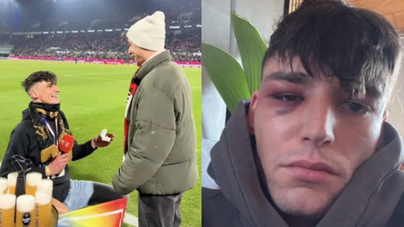 El repudiable ataque que sufrió un árbitro en Alemania