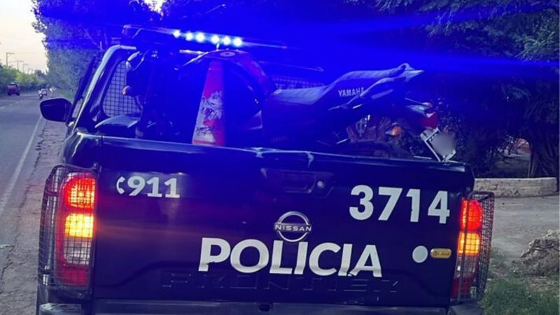 En un operativo secuestraron una moto, un auto y una persona quedó detenida