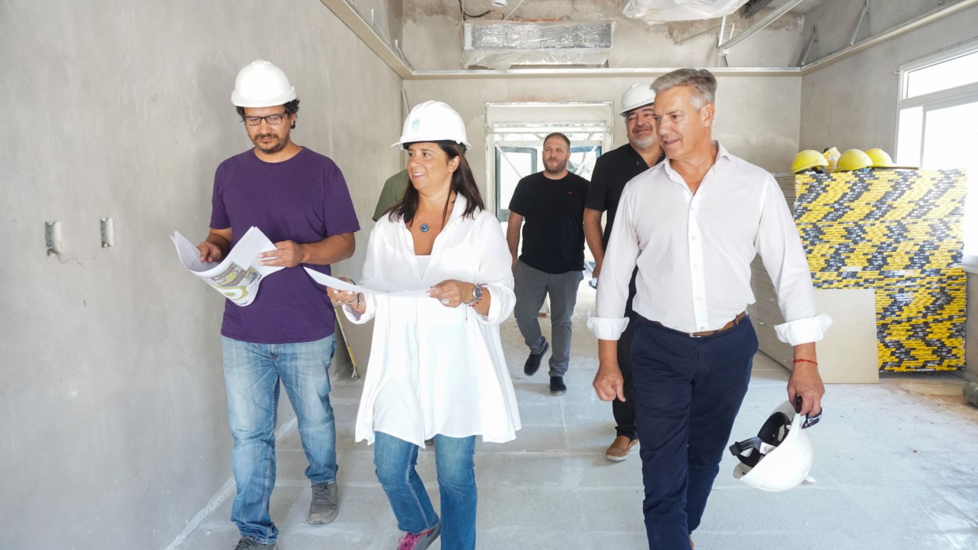 Avanza la construcción del pabellón de salud mental en el Hospital Enfermeros Argentinos