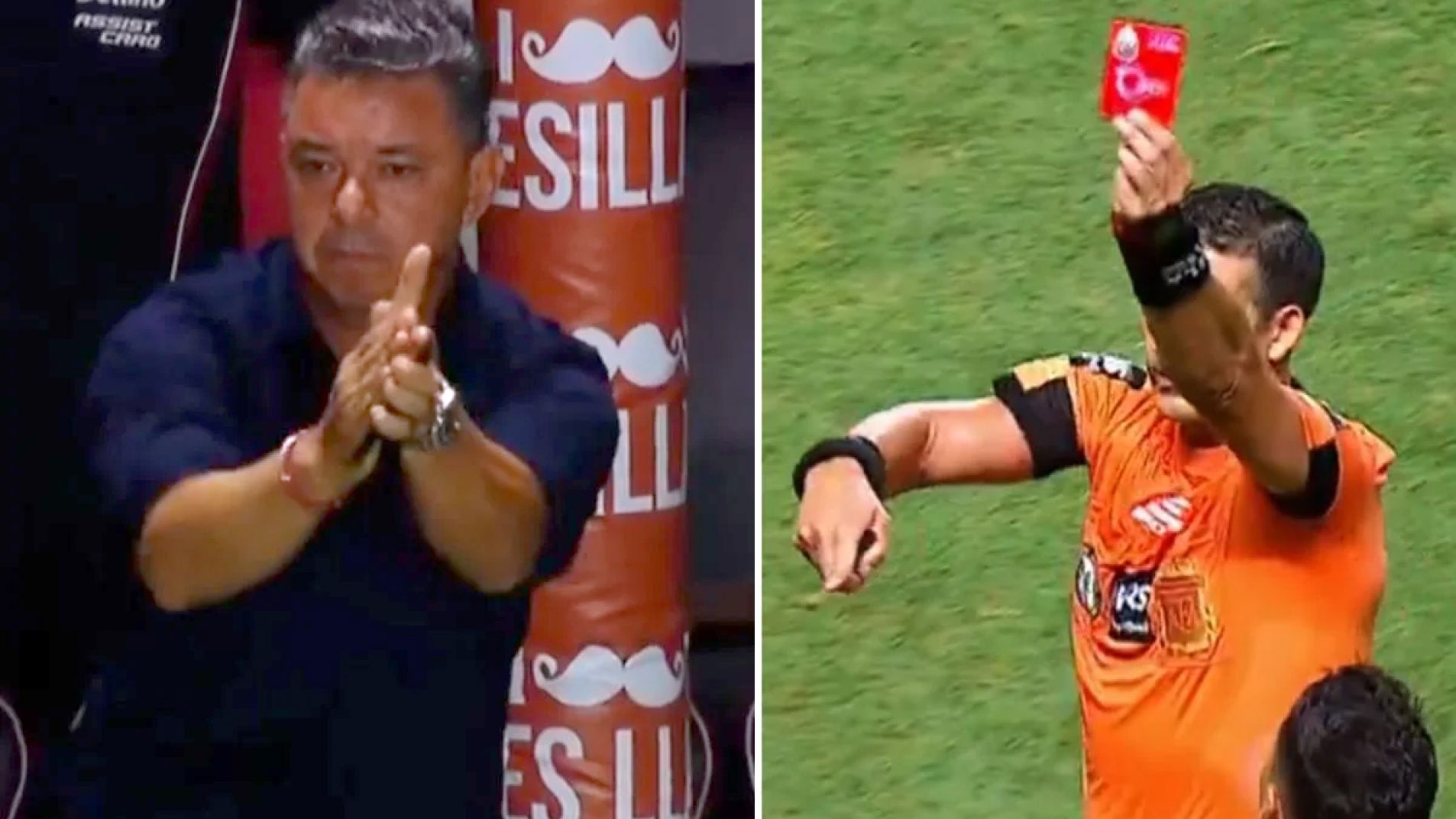 "Ironías, no": el gesto por el que Merlos expulsó a Gallardo (Video)