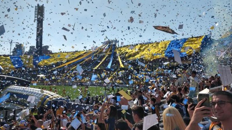 De película: un prófugo fue a la cancha a ver a Rosario Central y terminó preso