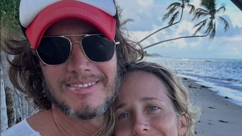 Así fueron las vacaciones de Julieta Prandi y Emanuel Ortega en Brasil