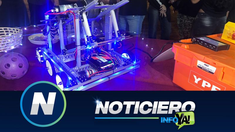 Conocé al robot creado por el Club de Robótica de la escuela Reynaldo Merín