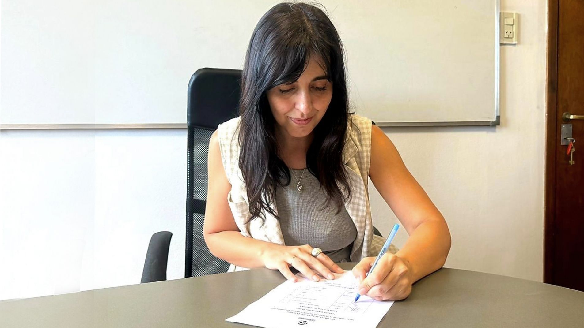 Romina Giraudo, actual concejala y candidata a renovar su mandato.