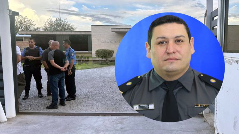 Dolor y tristeza en la despedida al penitenciario Pablo Rivero