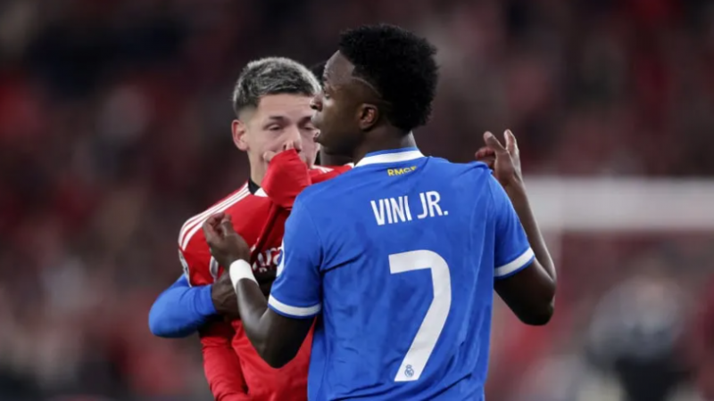 "Maricón": Prestianni declaró ante la UEFA