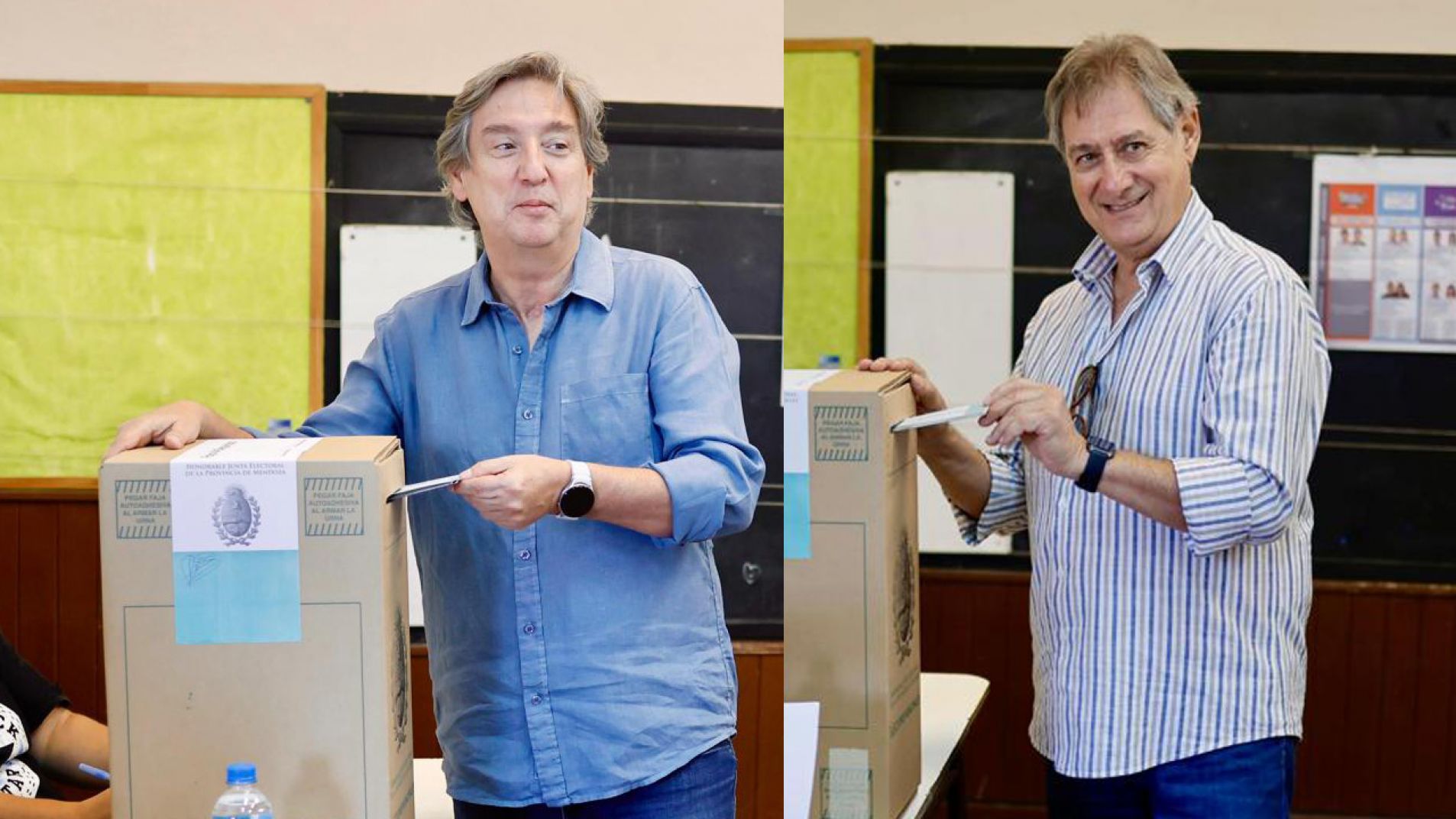 Votaron Emir y Omar Félix y defendieron la Autonomía de San Rafael