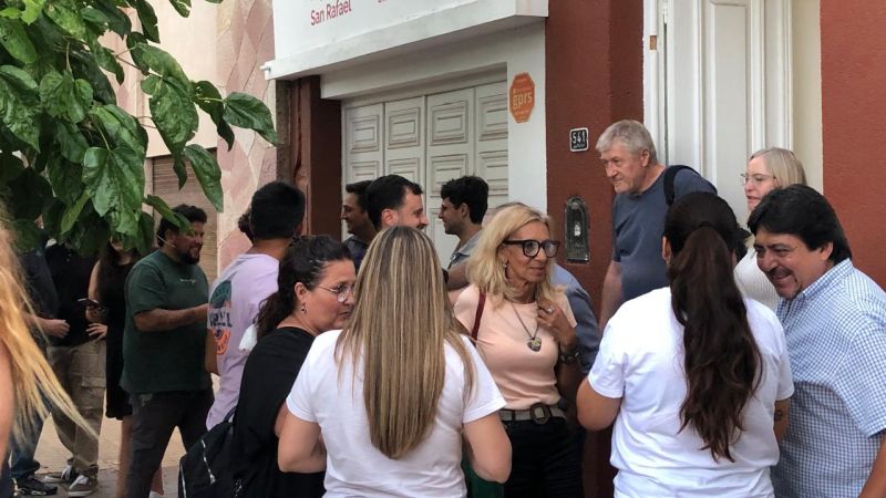 Fotos: El búnker radical se llena de militantes