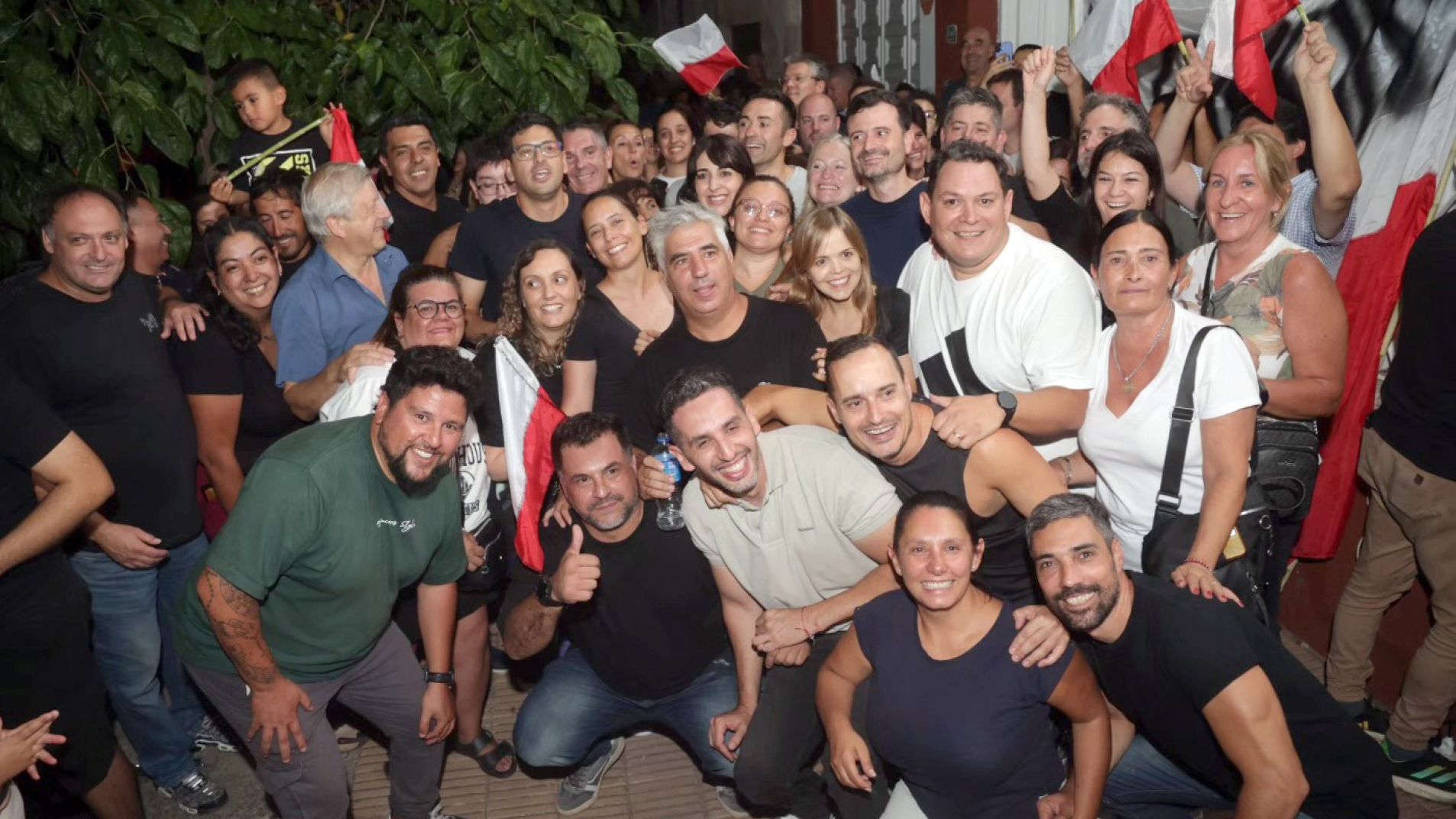 El Frente de Cornejo festejó una ajustada victoria en San Rafael