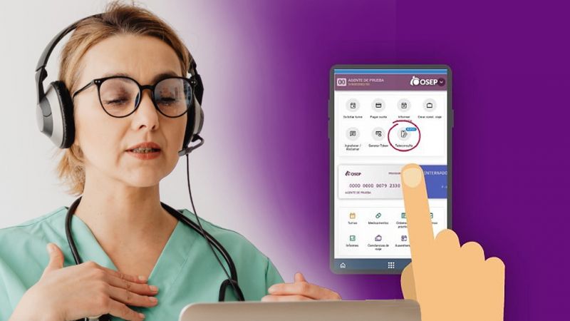 OSEP consolida la telemedicina: ya se realizaron más de 3.300 atenciones