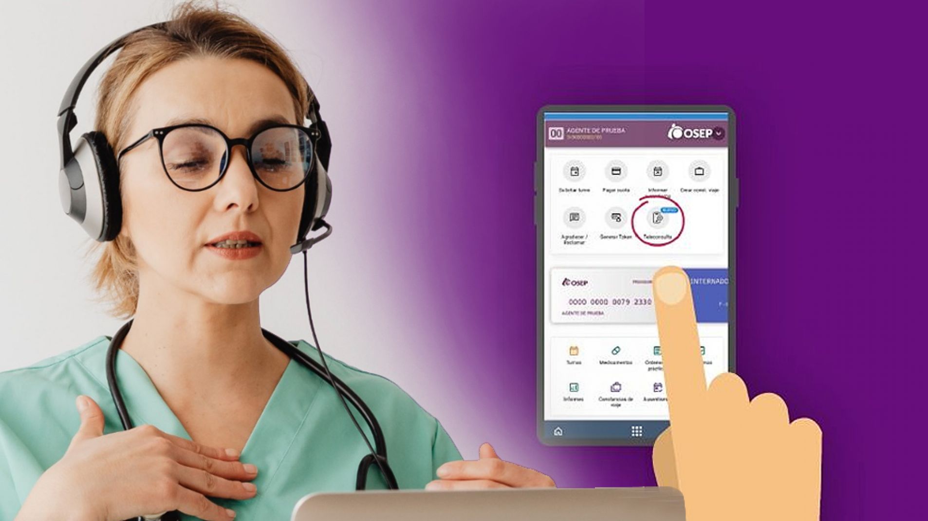 OSEP consolida la telemedicina: ya se realizaron más de 3.300 atenciones