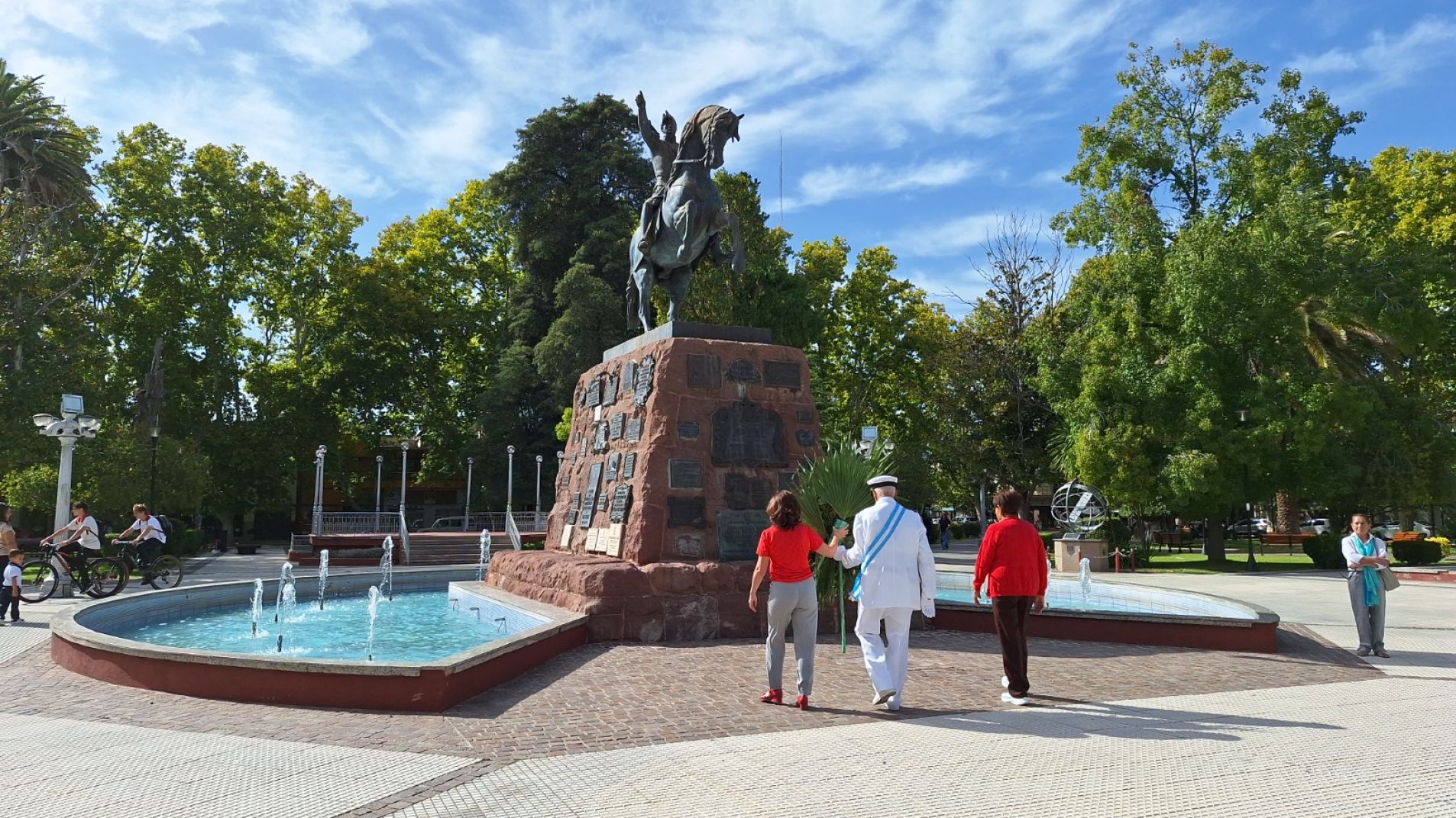 San Rafael homenajeó al General San Martín por su natalicio