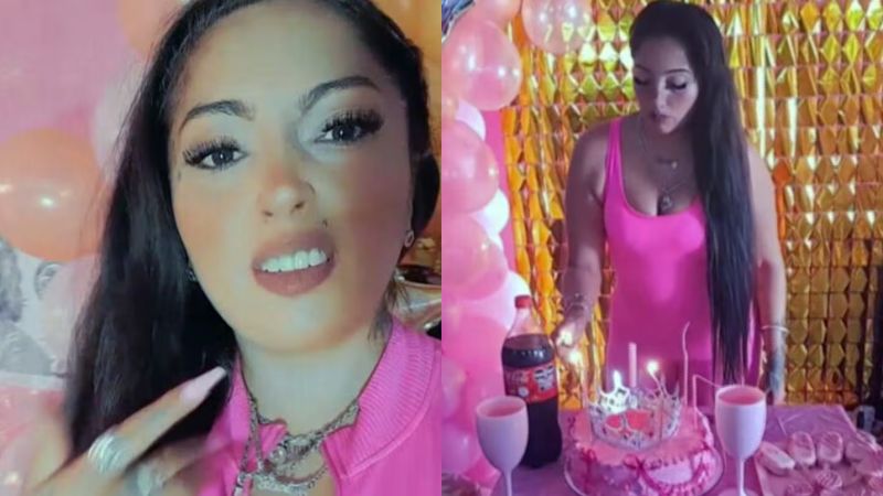 Polémica por cómo una presa influencer festejó su cumpleaños en la cárcel
