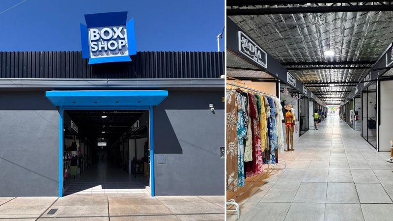 Box Shop, un paseo de compras que ofrece de todo y a buenos precios