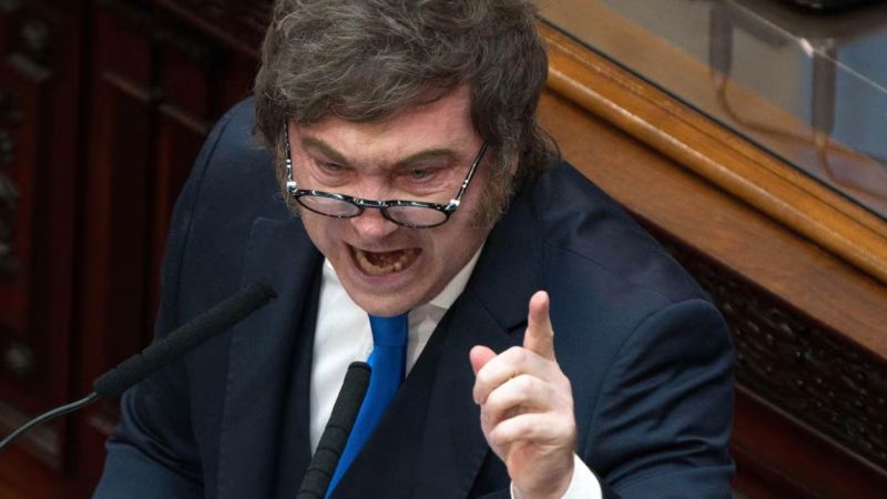 La reacción de la oposición al discurso del presidente Javier Milei