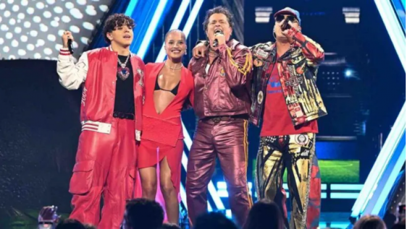 Mundial 2026: Emilia, Carlos Vives, Wisin y Xavi presentaron "Somos más"