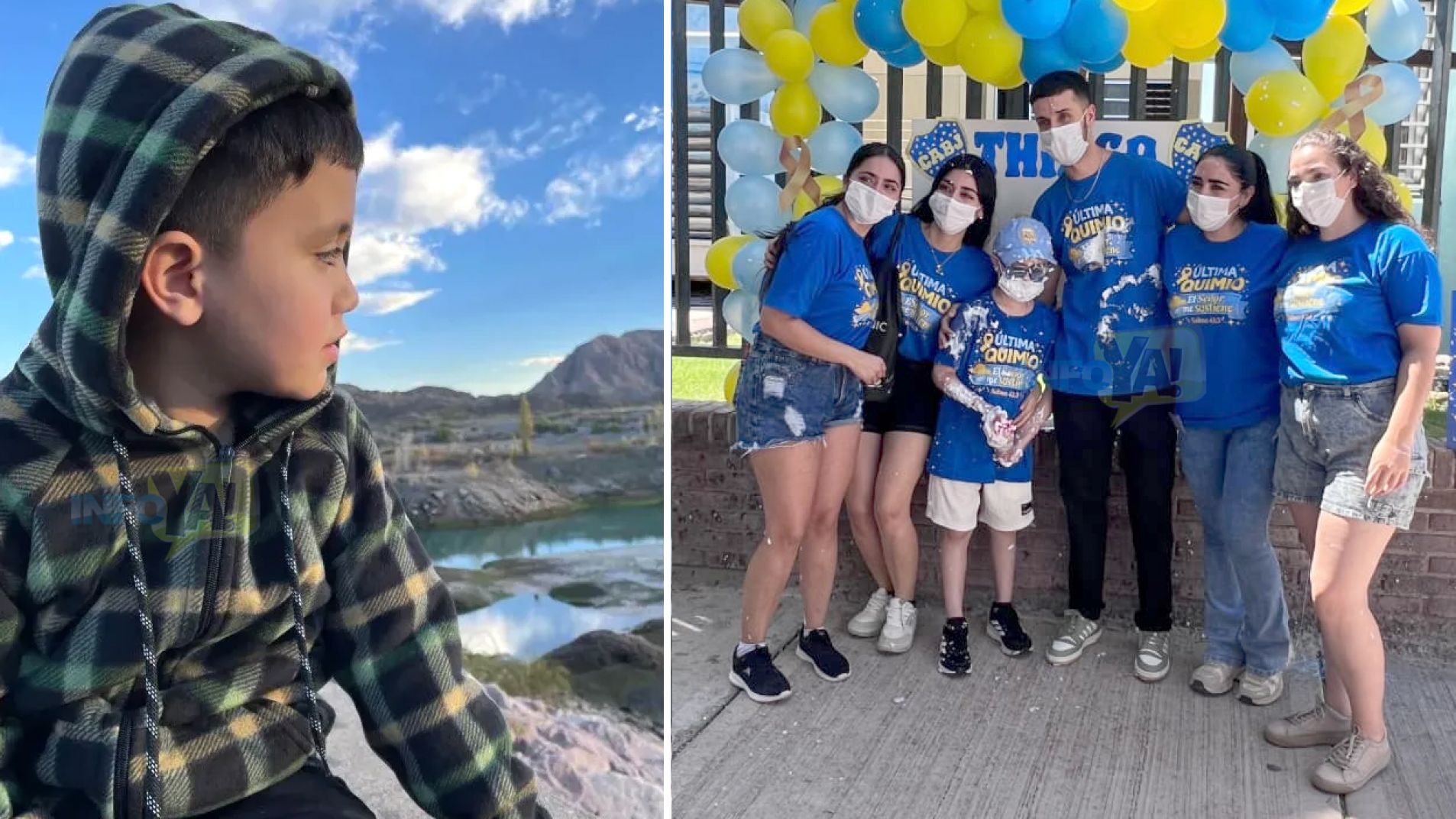 El milagro del amor: Thiago pasó su última quimio y completó el tratamiento