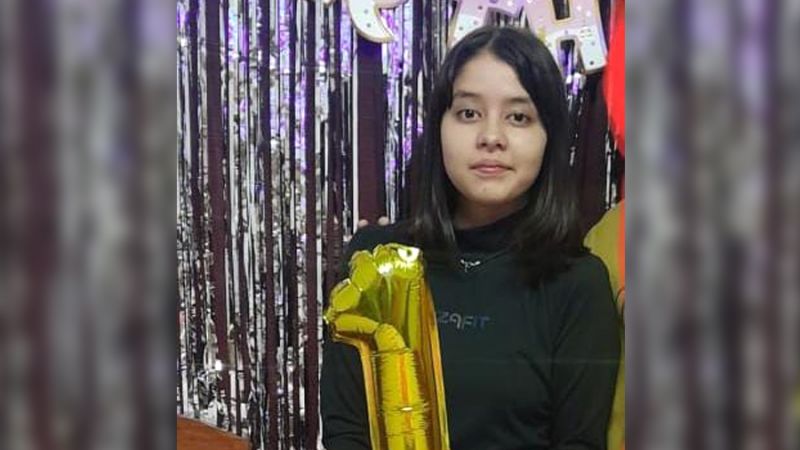 Piden colaboración para encontrar a Milagros, una adolescente de 14 años