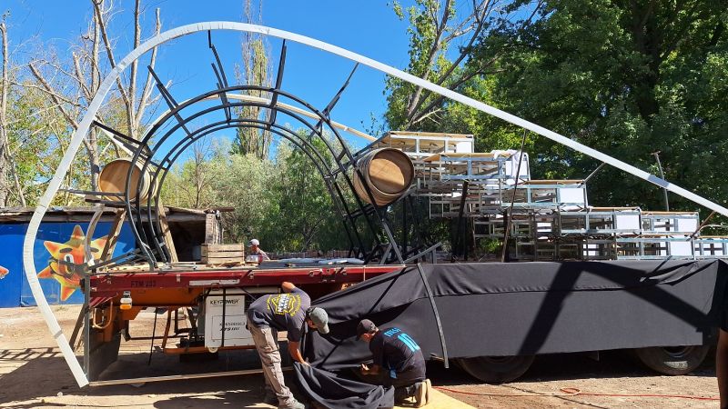 Así será el carro sanrafaelino para la Vía Blanca y el Carrusel