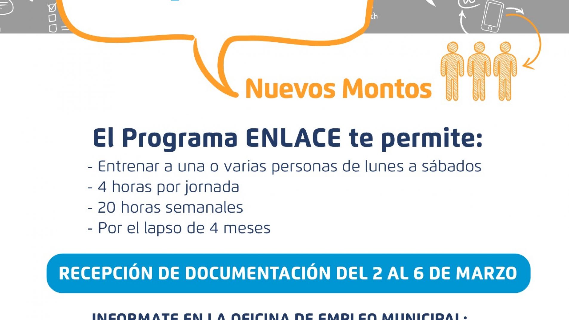 Convocatoria al programa Enlace