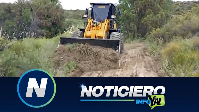 Luego de las tormentas, reparan los caminos en zonas rurales