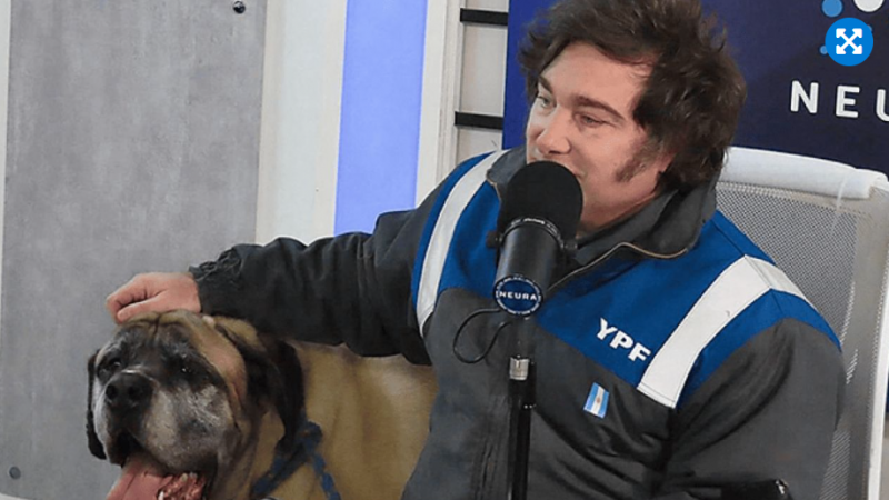 Murió Robert, el perro de Javier Milei, que era el clon de Conan