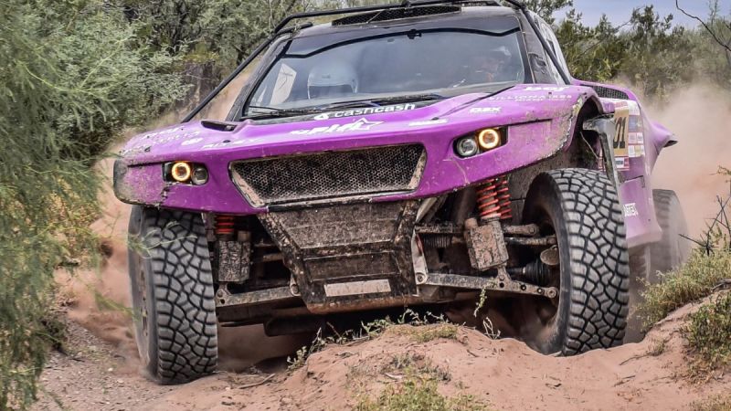 El rally sudamericano llega a su final en los zanjones de San Rafael