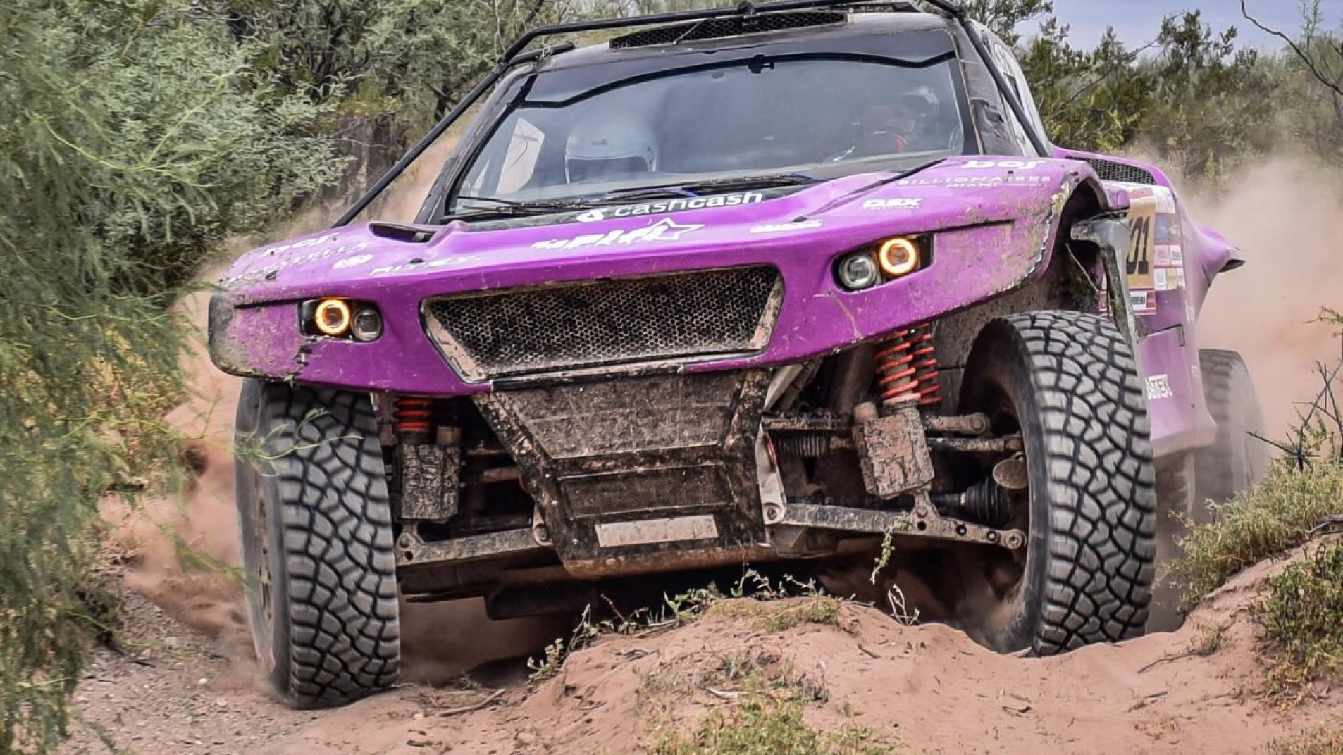 El rally sudamericano llega a su final en los zanjones de San Rafael