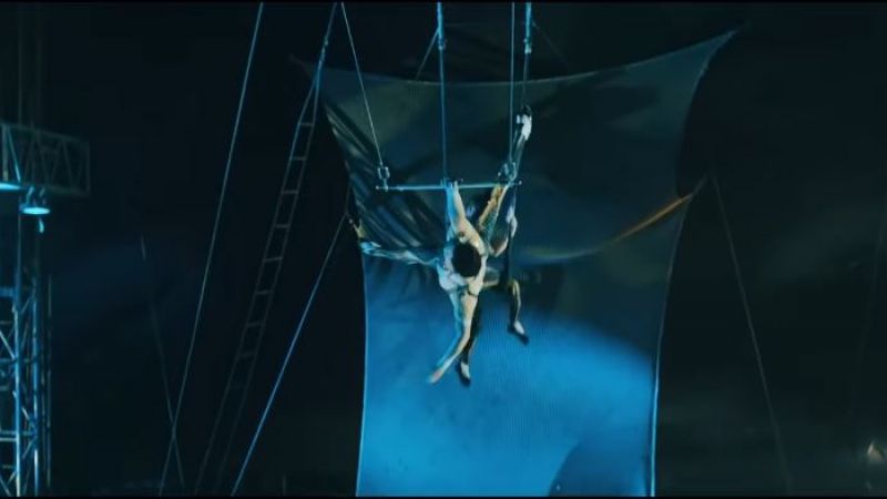 Trasladaron de urgencia al hospital a un trapecista del circo que sufrió una caída