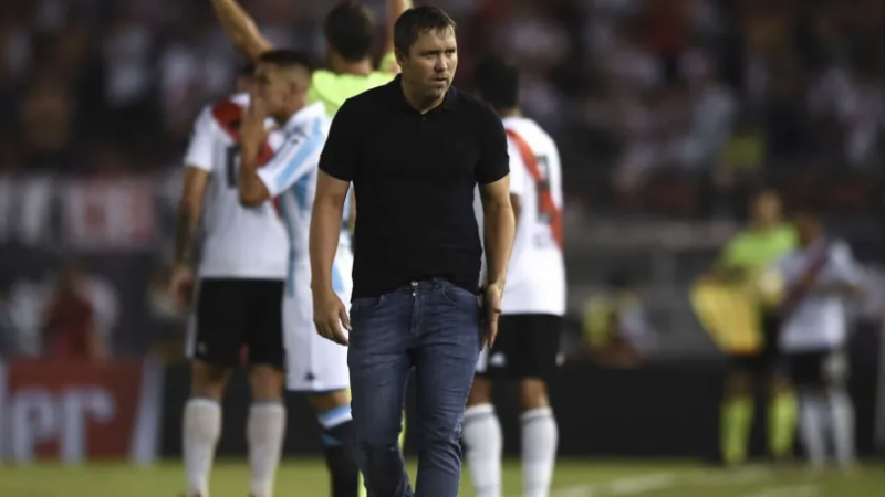 Coudet, River y Quintero: el vínculo que se inició en Racing