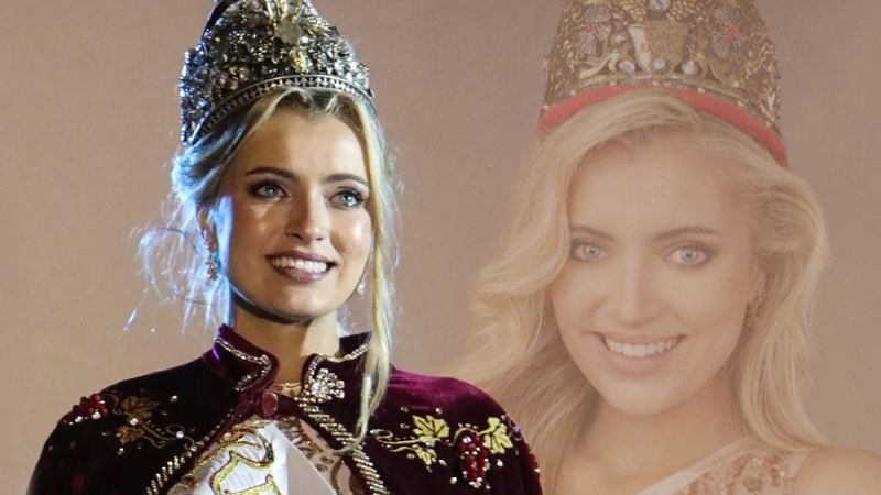 Tras ser elegida Reina, Azul exclamó "esta corona es de todos"