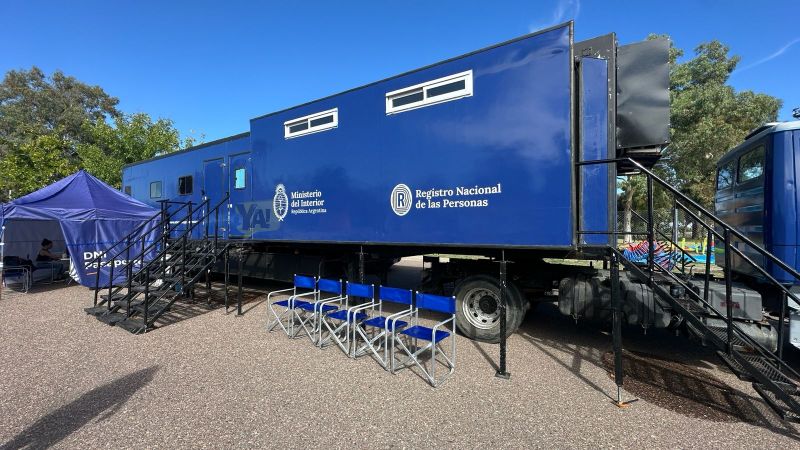 Comenzó el operativo de renovación del DNI en el Centro de Congresos