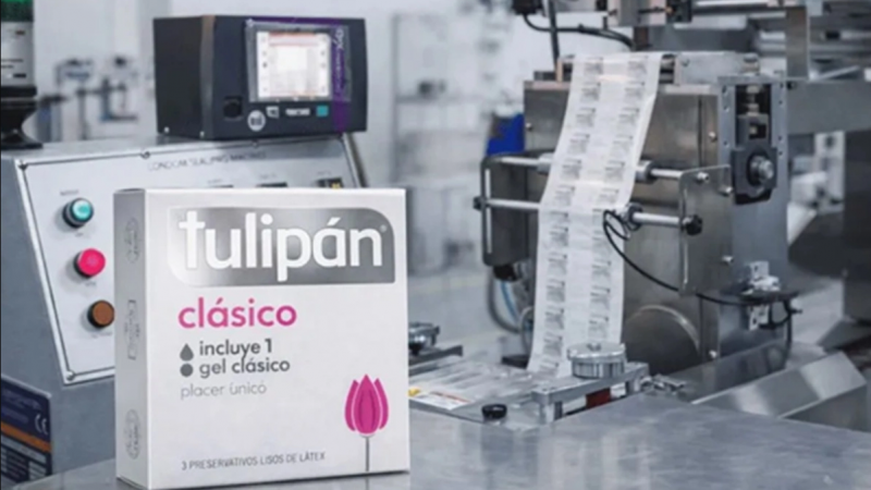 El fabricante de preservativos Tulipán redujo su planta en más del 60%