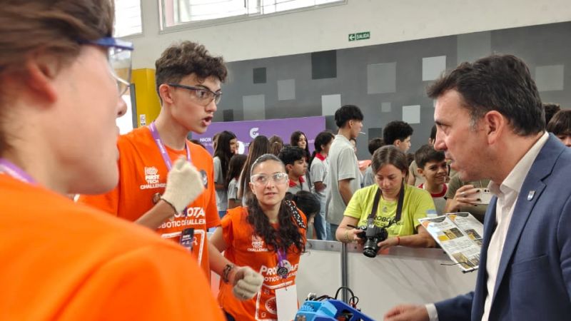 Sanrafaelinos Campeones en la FIRST Tech Challenge