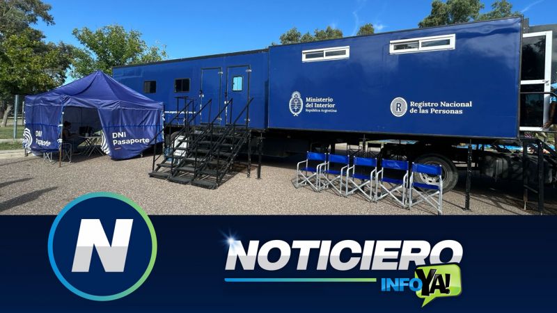 Está en San Rafael el camión que fabrica en 24 horas el nuevo DNI