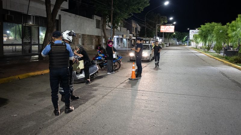 Operativos de tránsito en distintos sectores del departamento