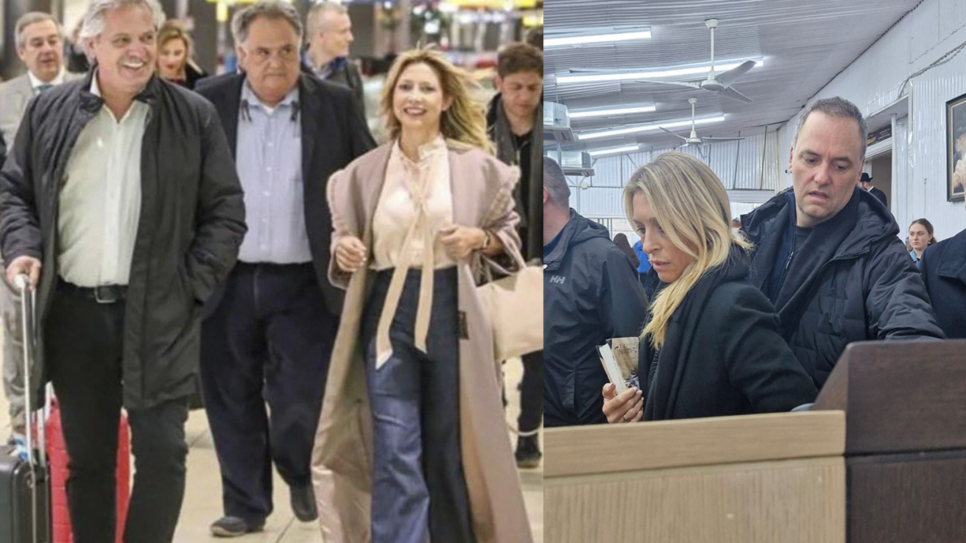 El viaje de Alberto y Fabiola en 2022 y el de Adorni y su mujer esta semana.