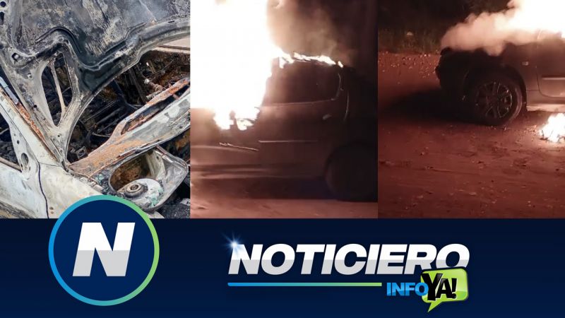 Llevaron un Peugeot 206 hasta Las Paredes y lo incendiaron