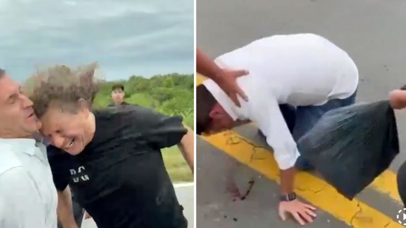 A Diputado libertario le quebraron el tabique nasal de un cabezazo (Videos)