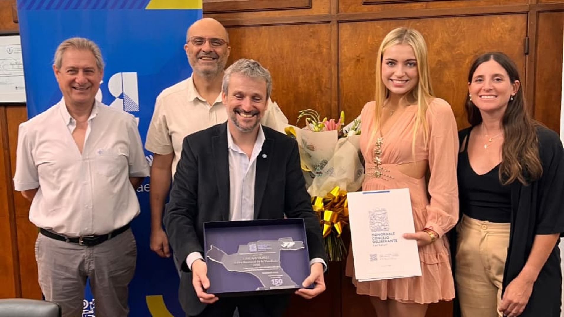 El Concejo Deliberante homenajeó a Azul Antolinez