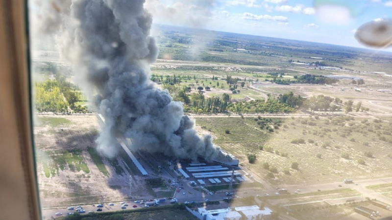 Perdidas totales tras el Incendio en el casino de Mendoza