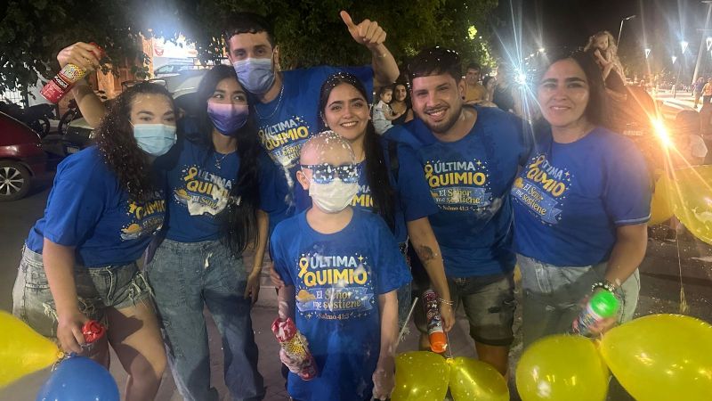 Recibieron a Thiago tras 8 meses de lucha contra la leucemia: "Estoy feliz de volver"