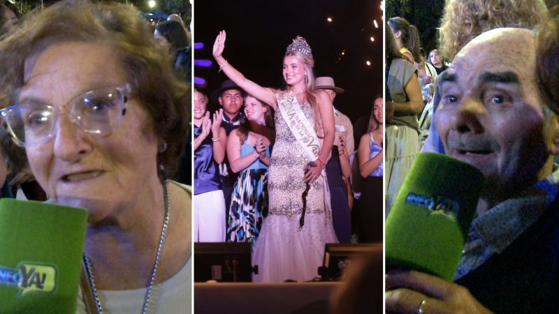 Así recibió San Rafael a la Reina Nacional de la Vendimia Azul Antolínez