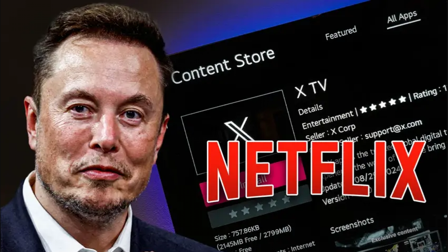 Qué es X TV y cómo descargar la nueva app de Elon Musk que planea superar a Netflix