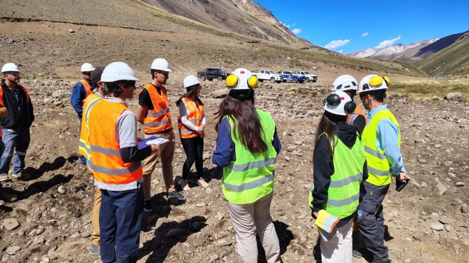 Inspeccionaron el área del proyecto El Perdido en Malargüe