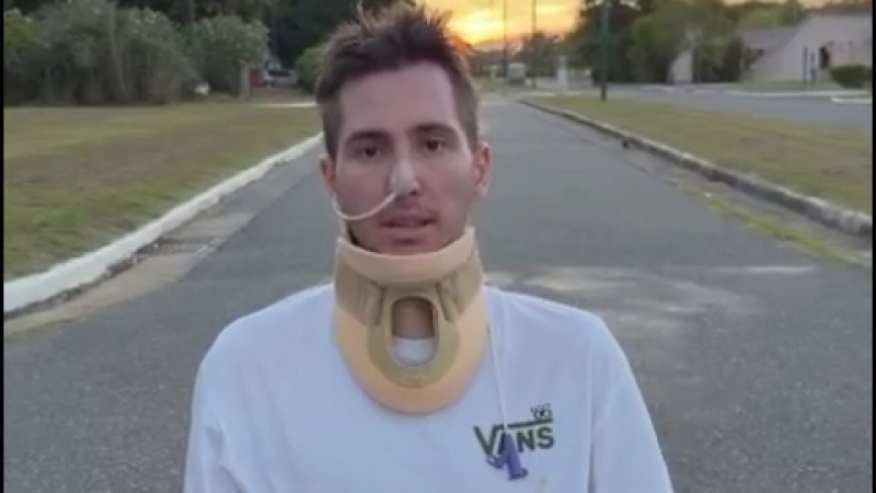 Video: Juan Cruz Yacopini posteó un emotivo mensaje tras su grave accidente