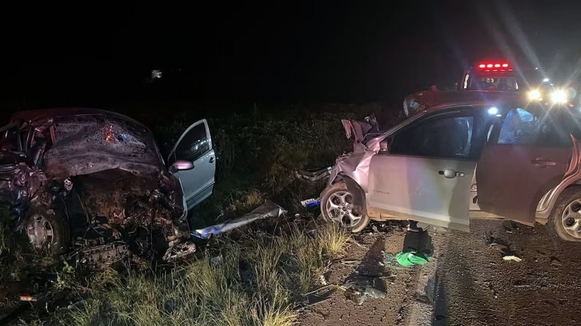 Murieron tres jóvenes argentinos por un choque frontal en Brasil